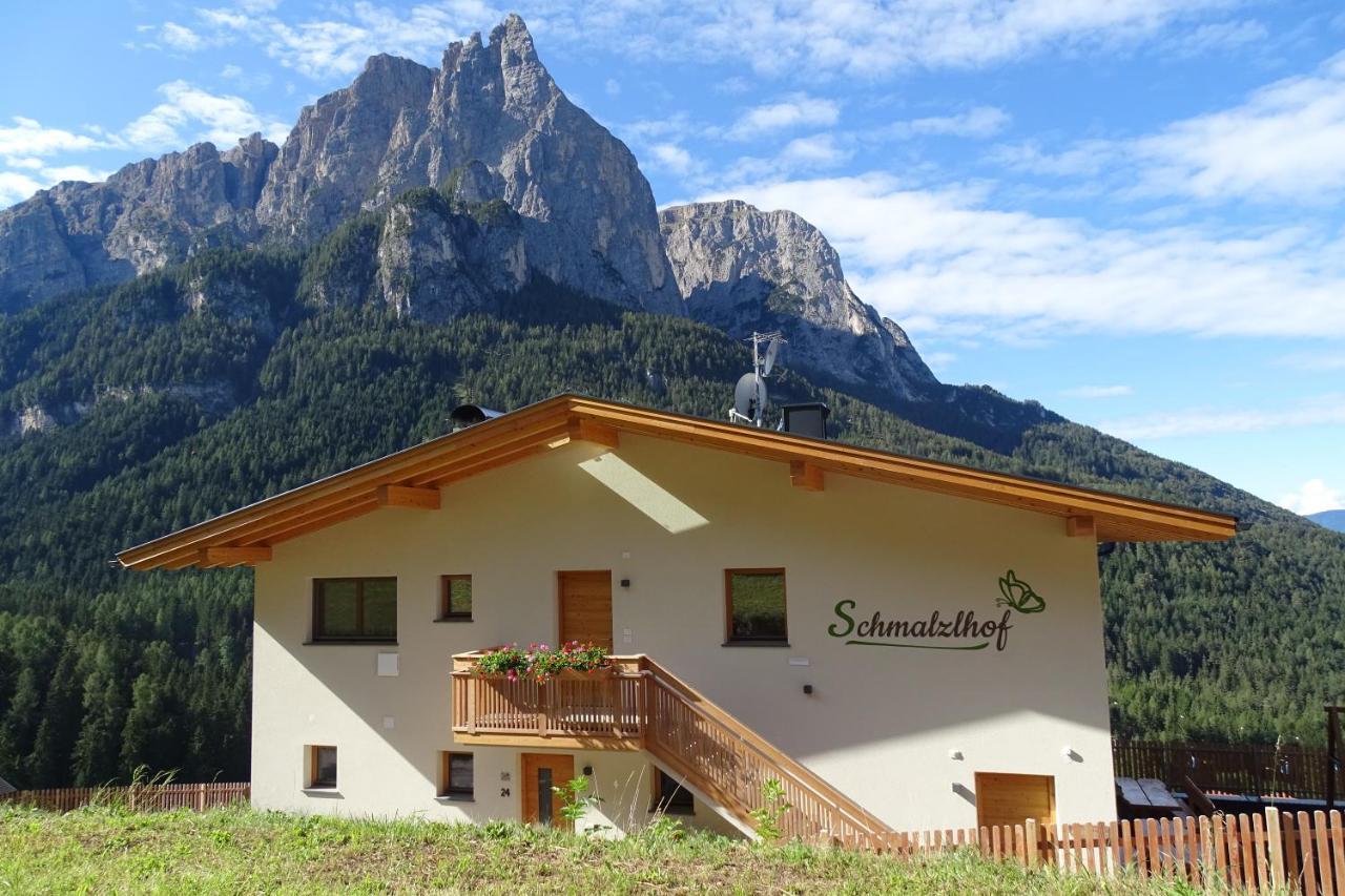 Schmalzlhof Apartment Siusi Bagian luar foto